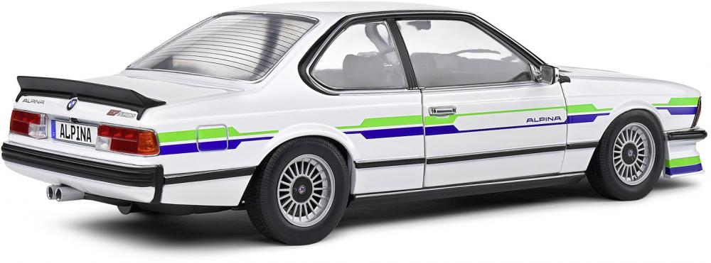 Solido Modellauto Maßstab 1:18 Alpina B7 Turbo (E24) 1984 weiß S1810303