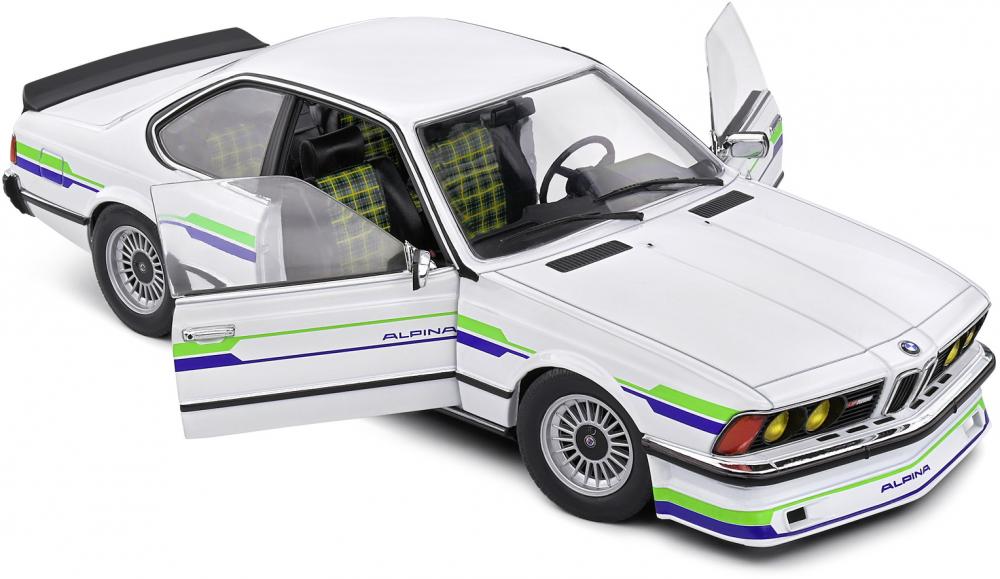 Solido Modellauto Maßstab 1:18 Alpina B7 Turbo (E24) 1984 weiß S1810303