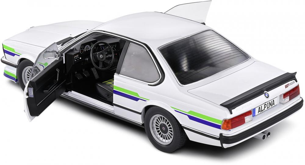 Solido Modellauto Maßstab 1:18 Alpina B7 Turbo (E24) 1984 weiß S1810303