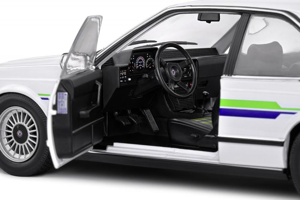 Solido Modellauto Maßstab 1:18 Alpina B7 Turbo (E24) 1984 weiß S1810303