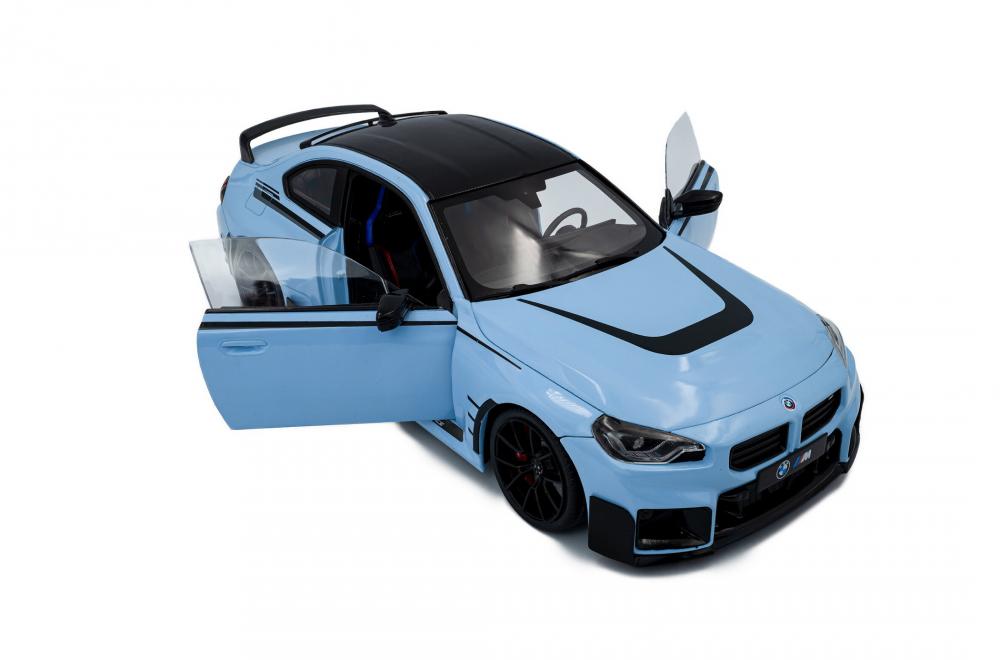 Solido Modellauto Maßstab 1:18 BMW M2 (G87) Performance Parts zandvoort blau 2024 S1812901