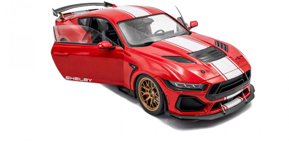 Solido Modellauto Maßstab 1:18 Ford Shelby Mustang Super Snake Race rot 2025 S1813801