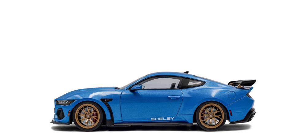 Solido Modellauto Maßstab 1:18 Ford Shelby Mustang Super Snake Race grabber blau met. 2025 S1813802