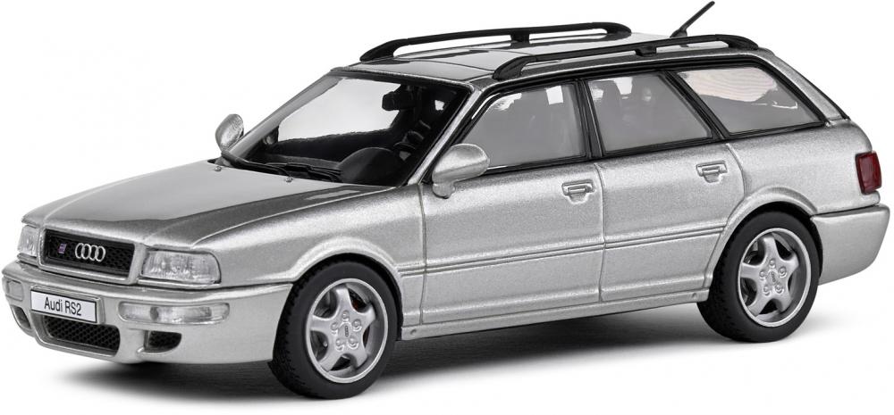 Solido Modellauto Maßstab 1:43 Audi Avant RS 2 polar silber 1995 S4310104