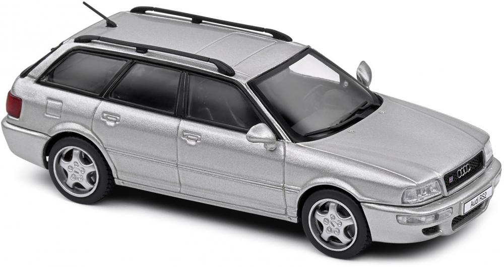 Solido Modellauto Maßstab 1:43 Audi Avant RS 2 polar silber 1995 S4310104