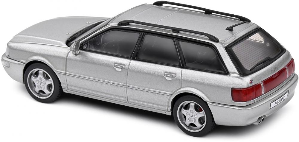 Solido Modellauto Maßstab 1:43 Audi Avant RS 2 polar silber 1995 S4310104