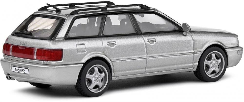 Solido Modellauto Maßstab 1:43 Audi Avant RS 2 polar silber 1995 S4310104
