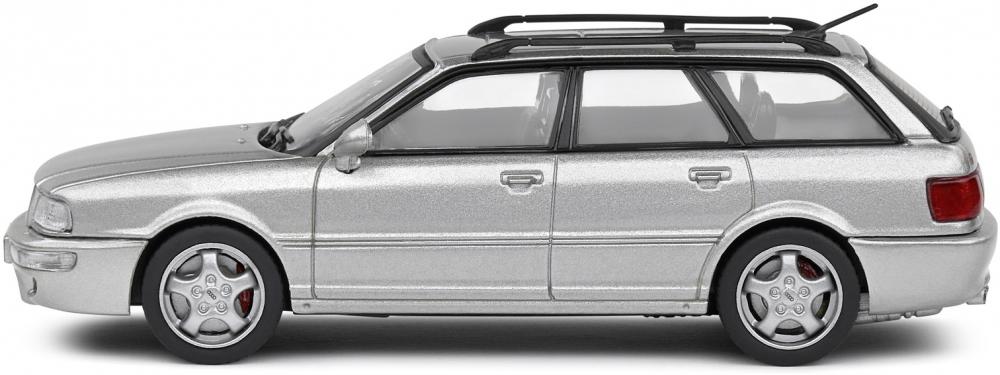 Solido Modellauto Maßstab 1:43 Audi Avant RS 2 polar silber 1995 S4310104