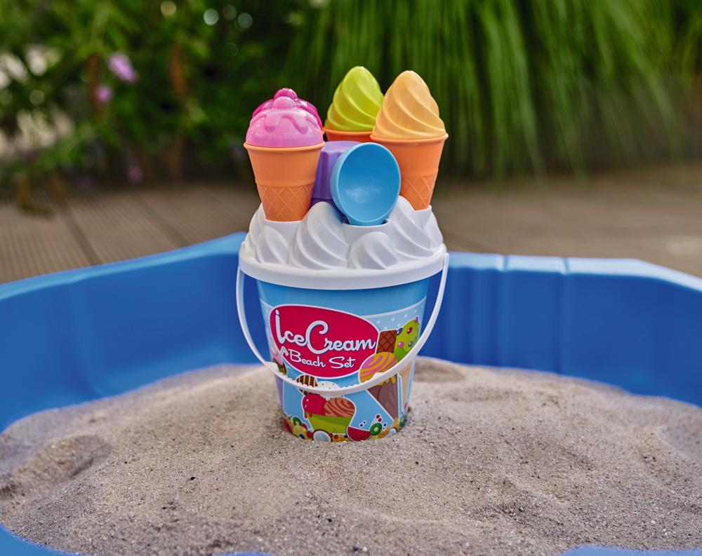 Simba Outdoor Spielzeug Sand & Strand Eimergarnitur Eis Set zufällige Auswahl 107114092