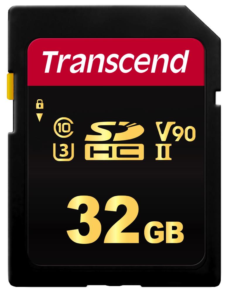 Transcend SDHC Karte 32GB Speicherkarte 700S UHS-II U3 4K V90 Class 10