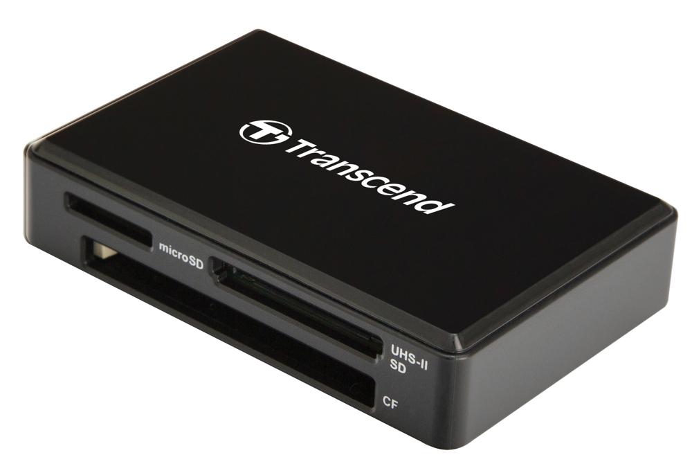 Transcend Card Reader RDF9 Micro Card SD / SDHC / SDXC UHS-II schwarz USB 3.0