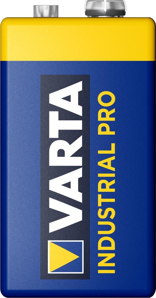 100 Varta 4022 Industrial Pro 9V Block Alkaline Batterien in 20er Folie 