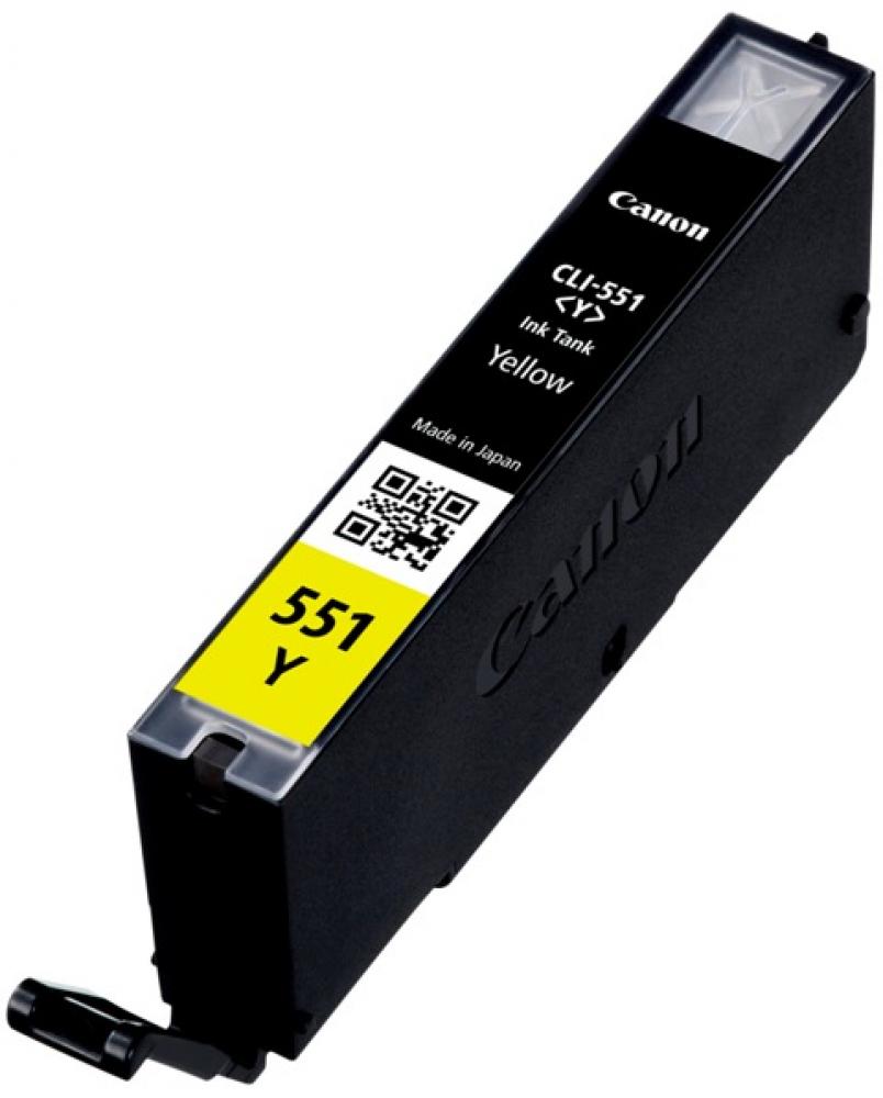Canon Druckerpatrone Tinte CLI-551 Y yellow, gelb