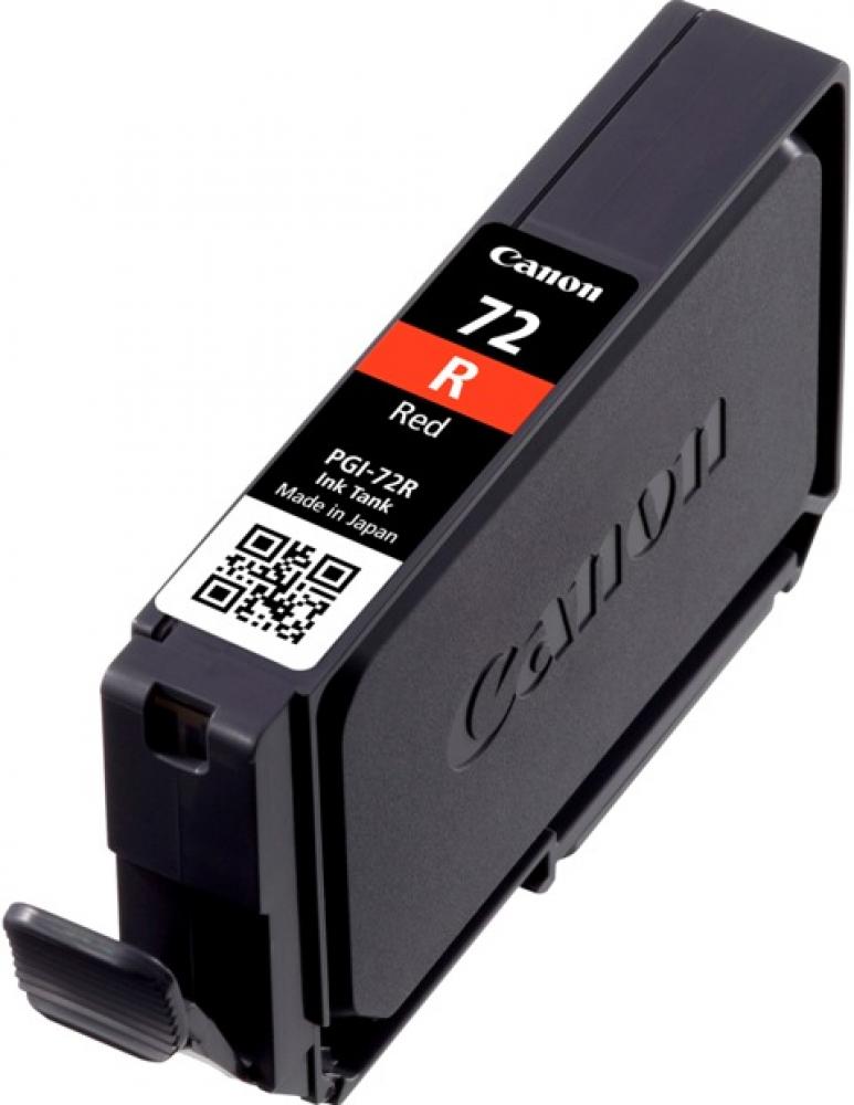 Canon Druckerpatrone Tinte PGI-72 R red, rot