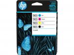 4 HP Druckerpatronen Tinte Nr. 903 BK / C / M / Y Multipack