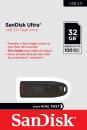 Sandisk USB Stick 32GB Speicherstick Cruzer Ultra schwarz USB 3.0
