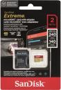 Sandisk Micro SDXC Karte 2TB Speicherkarte Extreme UHS-I U3 4K 190 MB/s V30 A2 Class 10