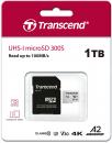 Transcend Micro SDXC Karte 1TB Speicherkarte 300S UHS-I U3 4K A2 V30 Class 10