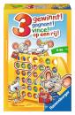 Ravensburger Mitbringspiel Strategiespiel 3 gewinnt! 23390
