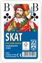 32 Blatt Ravensburger FX Schmid Spielkarten Skat Französisches Bild große Eckzeichen Etui 27005