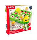 Brio Kleinkindwelt Holz Musikinstrument Musikspiel Raupe 5 Teile 30189