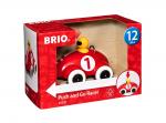 Brio Kleinkindwelt Holz Rollspielzeug Push & Go Rennwagen 30226