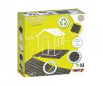 Smoby Outdoor Spielzeug Garten Spielhaus Zubehör Bodenplatten-Set mit Klicksystem 6 Stück 7600810907