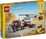 LEGO® Creator Tieflader mit Hubschrauber 270 Teile 31146