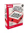 Brio Familienspiele Geschicklichkeitsspiel Labyrinth mit Übungsplatten rot 5 Teile 34020