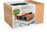 Thomson Bluetooth Plattenspieler Kompaktanlage MIC300TT CD Player USB Radio AUX-IN braun TH388879