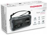 Thomson Notfallradio RT280 Solar Taschenlampe Powerbank grau TH390285