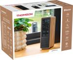 Thomson Wetterstation WS102 mit Radio Bluetooth Holz schwarz TH390391