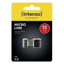 Intenso USB Stick 32GB Speicherstick Micro Line Mini