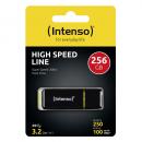 Intenso USB Stick 256GB Speicherstick High Speed Line schwarz USB 3.2