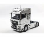Solido Modellauto Maßstab 1:24 MAN Zugmaschine TGX Individual Lion S grau S2400602