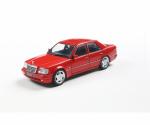 Solido Modellauto Maßstab 1:43 Mercedes-Benz W124 E60 AMG Signal rot 1994 S4313204