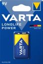 1 Varta 4922 Longlife Power 9V Block Alkaline Batterie Blister