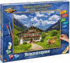 Schipper Malen nach Zahlen Master Class Premium 40x50cm Bergbauernhof 609130857