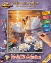 Schipper Malen nach Zahlen Master Class Classic 24x30cm Verliebte Schwäne 609240923