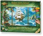 Schipper Malen nach Zahlen Master Class Triptychon 50x80cm Segelschiff in der Südsee 609260927