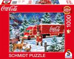 1000 Teile Schmidt Spiele Puzzle Coca Cola Christmas-Truck 57598