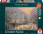 1000 Teile Schmidt Spiele Puzzle Thomas Kinkade Feierliche Weihnachtstage 58627