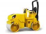 Bruder Spielfahrzeug Baustelle Walze Cat Tandem-Vibrationswalze 02433