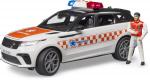 Bruder Spielfahrzeug Einsatzfahrzeuge Ambulanz Range Rover Velar Notarzt mit Fahrer 02885
