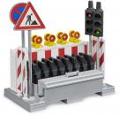 Bruder Zubehör Baustelle Verkehrssicherung mit Ampel 62009