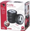 BIG Outdoor Spielzeug Flüsterräder Bobby Car Fulda Whisper Wheels schwarz 800056497
