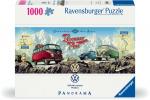 1000 Teile Ravensburger Puzzle Panorama Volkswagen T1 Mit dem VW Bulli über den Brenner 12000443