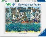 1500 Teile Ravensburger Puzzle Habour of Wonders a Bustling Fantasy Port 12001398