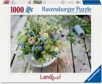 1000 Teile Ravensburger Puzzle Landlust Sommerlicher Wiesenstrauß mit Himmelblauem Südstern 12001632
