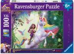 100 Teile Ravensburger Kinder Puzzle XXL Unicorn Academy Sophia und Wildstar 12004164